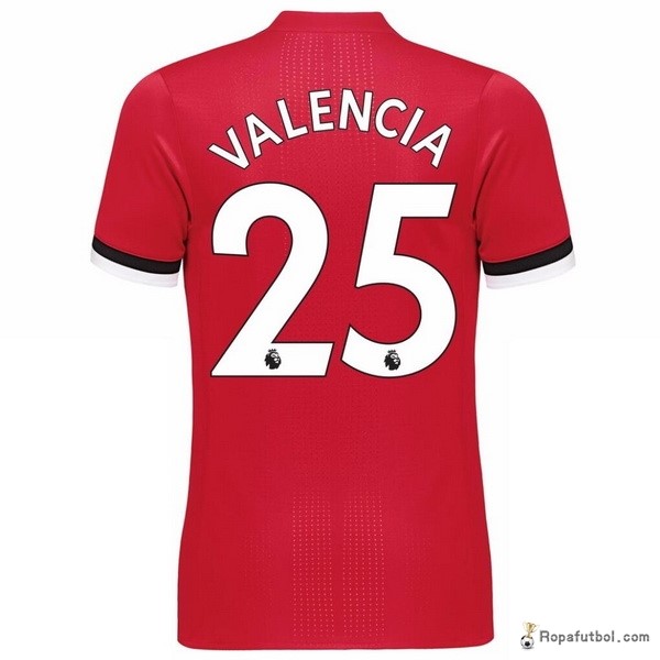 Camiseta Manchester United Replica Primera Ropa Valencia 2017/18